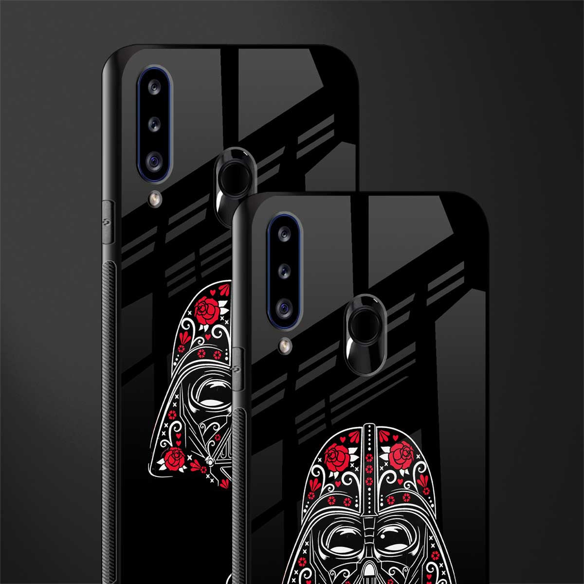 darth vader glass case for samsung galaxy a20s image-2