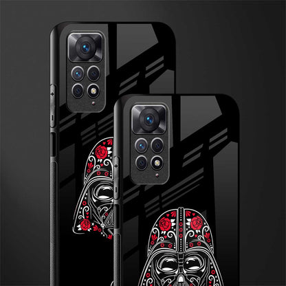 darth vader glass case for redmi note 11s image-2