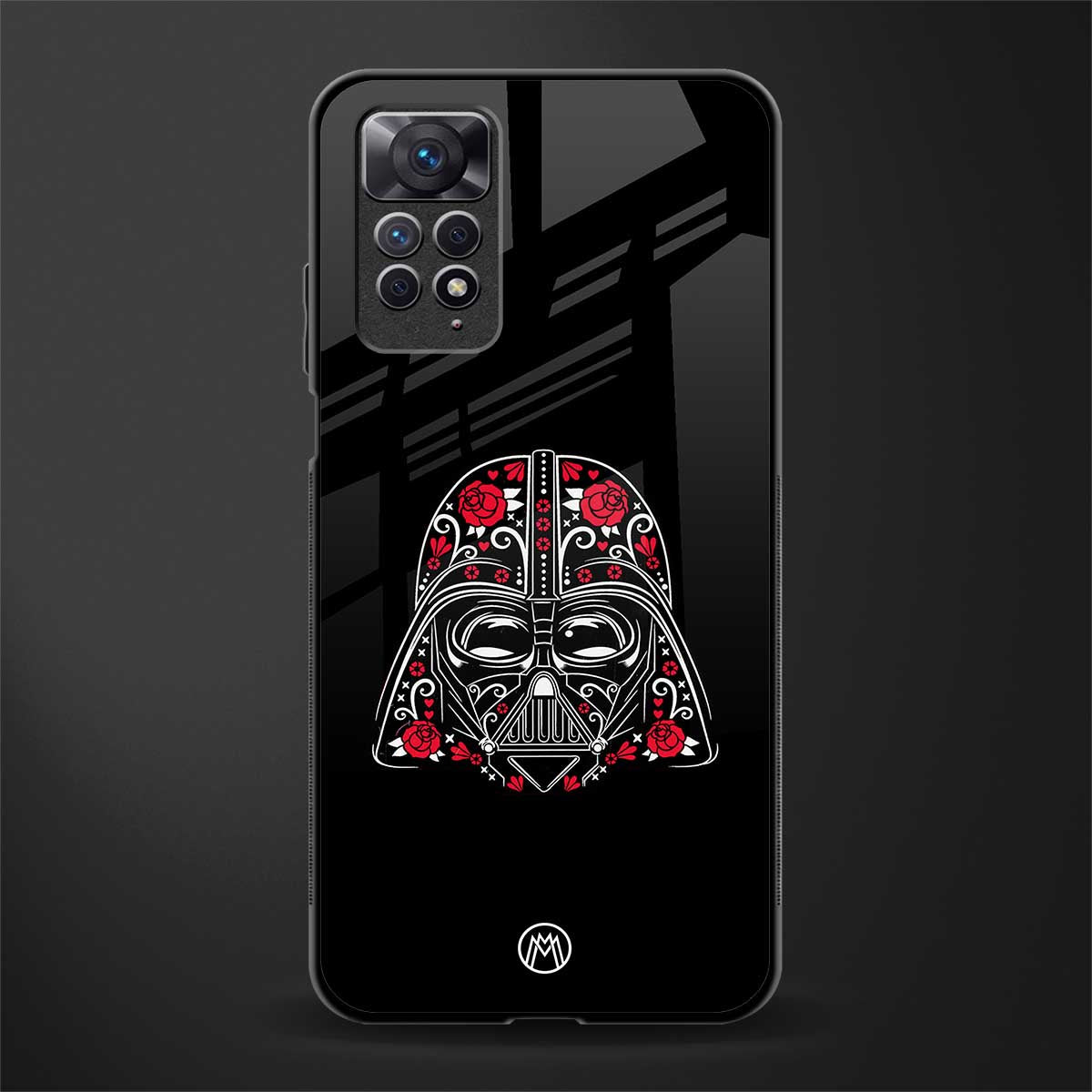 darth vader glass case for redmi note 11 image