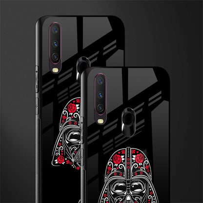 darth vader glass case for vivo y15 image-2