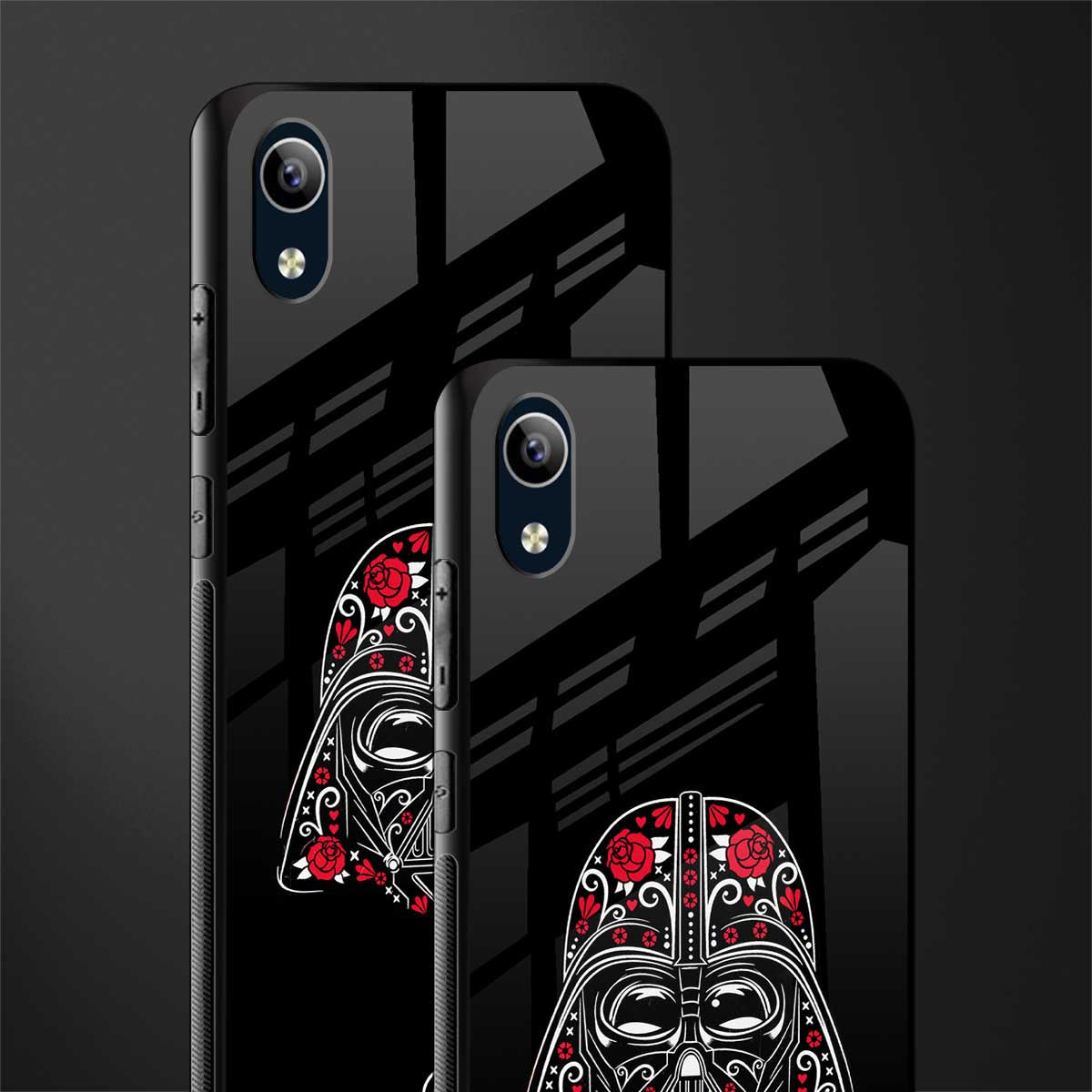 darth vader glass case for vivo y91i image-2