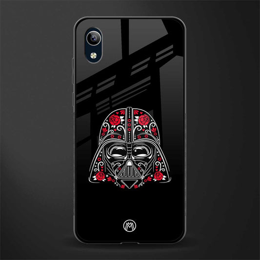 darth vader glass case for vivo y1s without fingerprint image