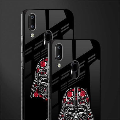 darth vader glass case for vivo y91 image-2