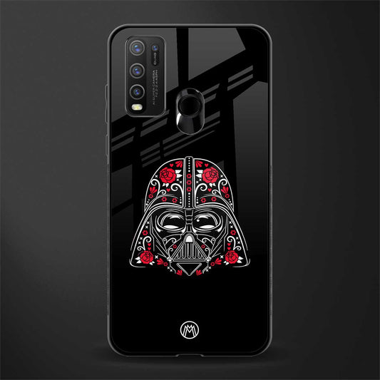 darth vader glass case for vivo y50 image