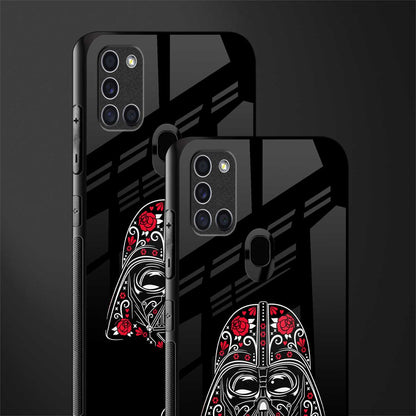 darth vader glass case for samsung galaxy a21s image-2