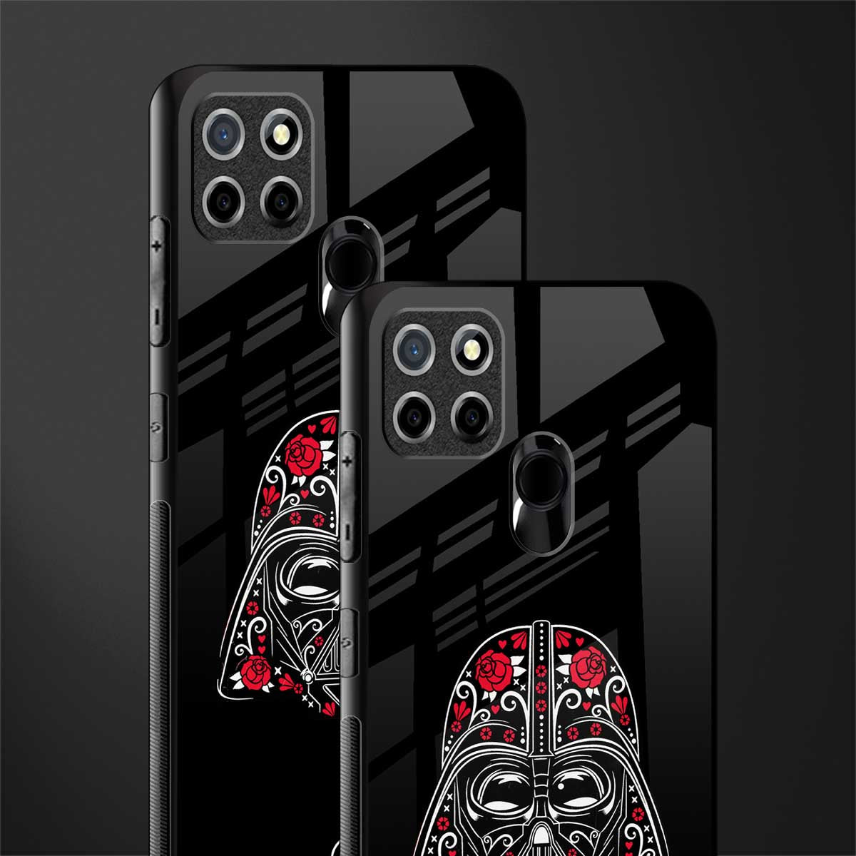 darth vader glass case for realme narzo 30a image-2