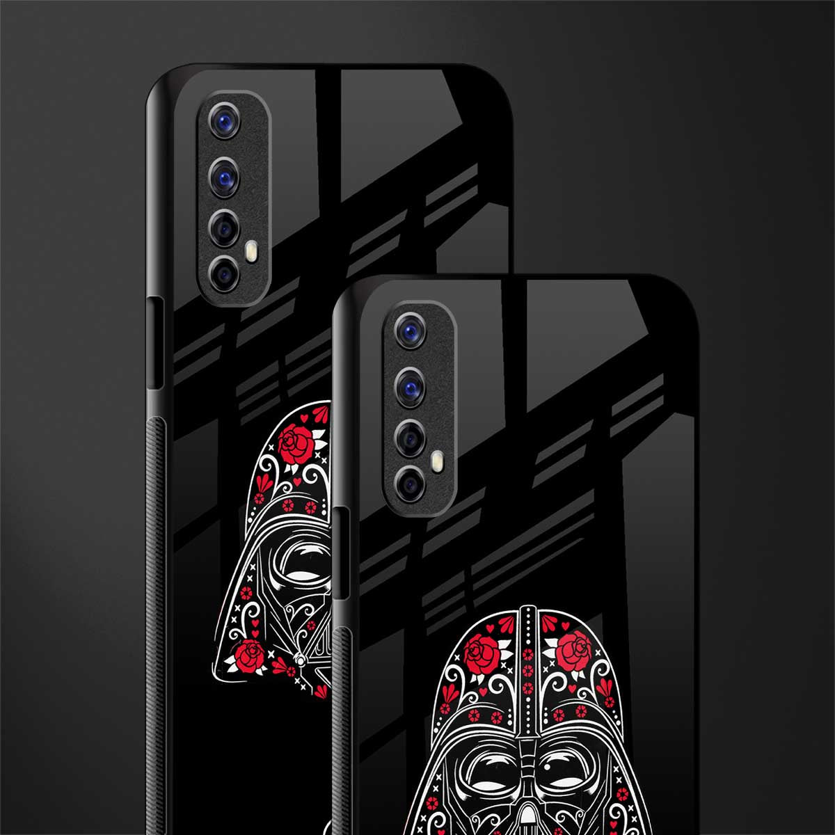 darth vader glass case for realme narzo 20 pro image-2