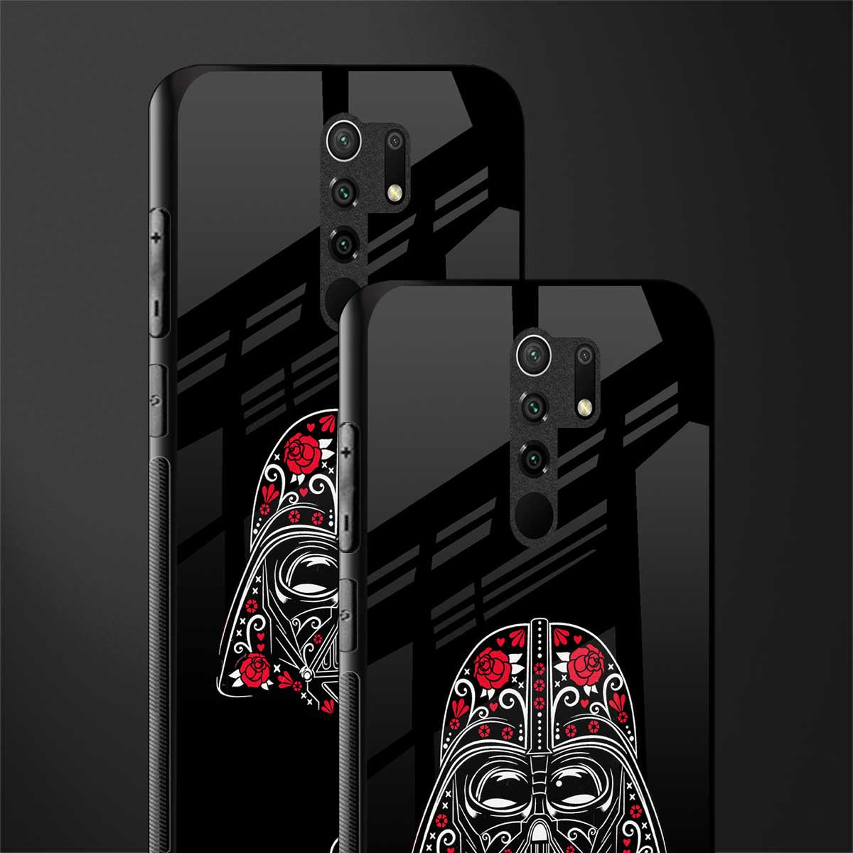 darth vader glass case for redmi 9 prime image-2