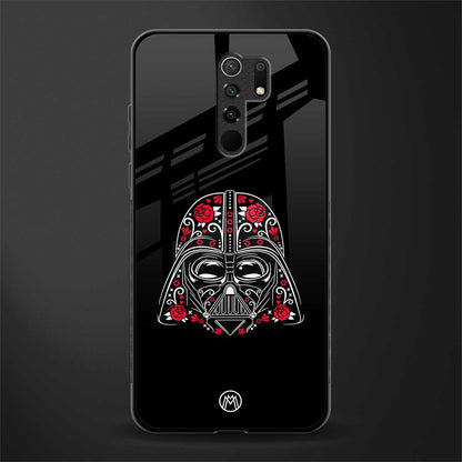 darth vader glass case for poco m2 image