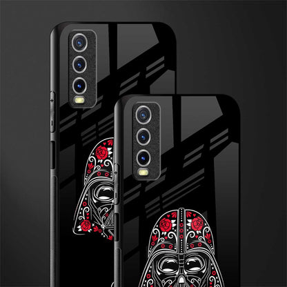darth vader glass case for vivo y12g image-2
