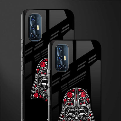 darth vader glass case for vivo v17 image-2