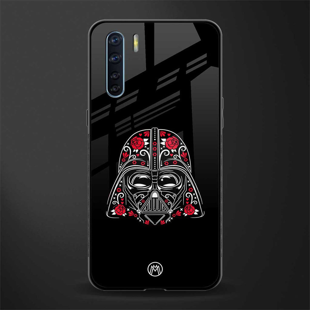 darth vader glass case for oppo f15 image