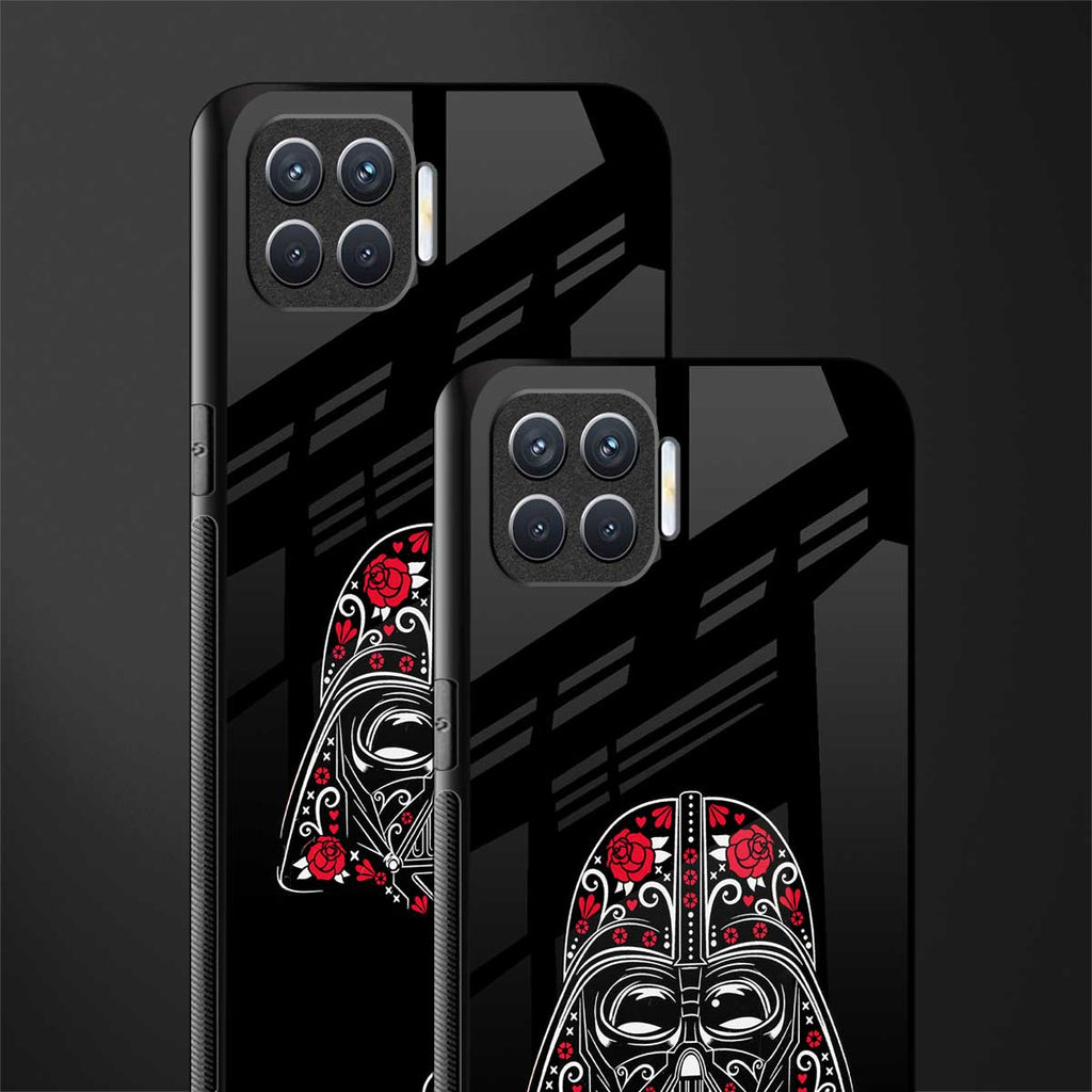 darth vader glass case for oppo f17 image-2
