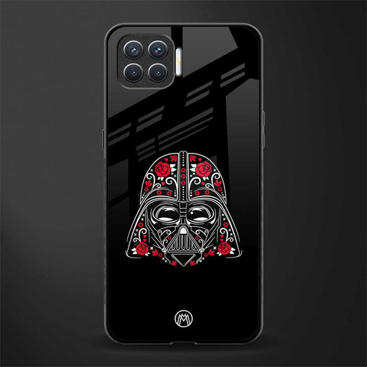 darth vader glass case for oppo f17 pro image