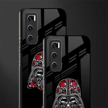 darth vader glass case for vivo v20 se image-2