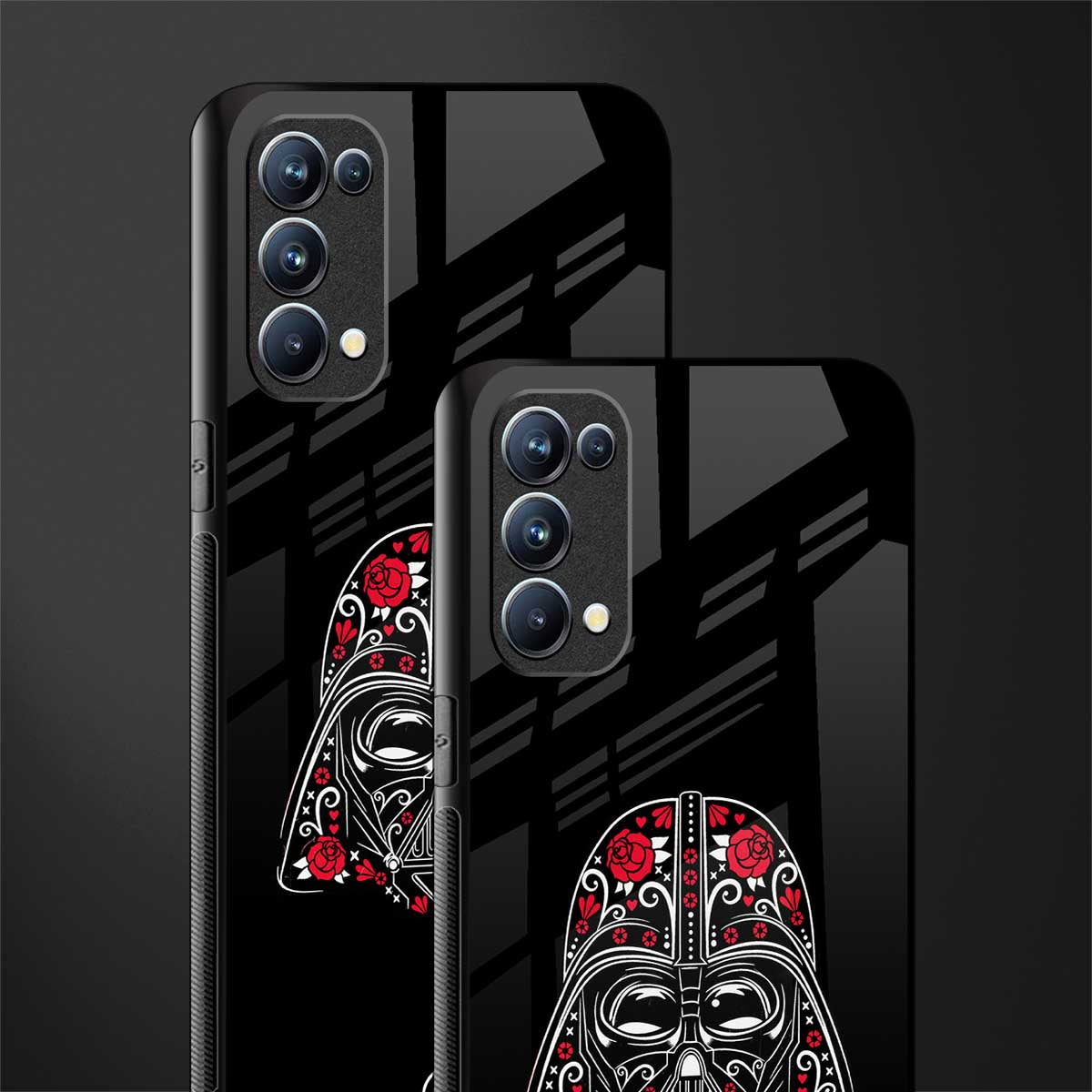 darth vader glass case for oppo reno 5 pro image-2