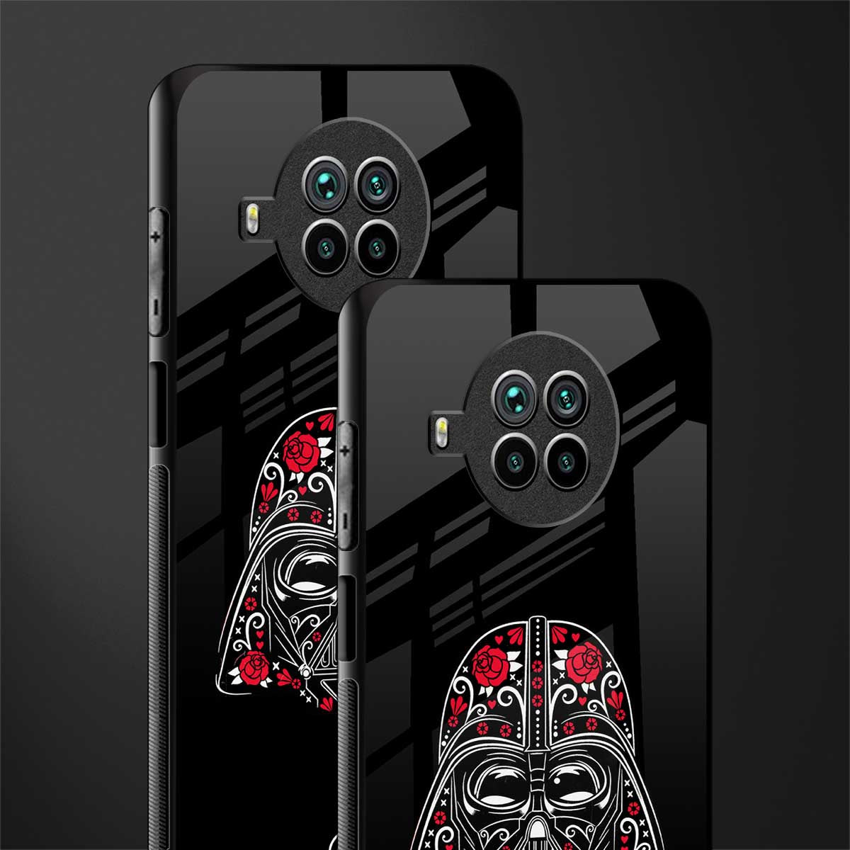 darth vader glass case for mi 10i image-2