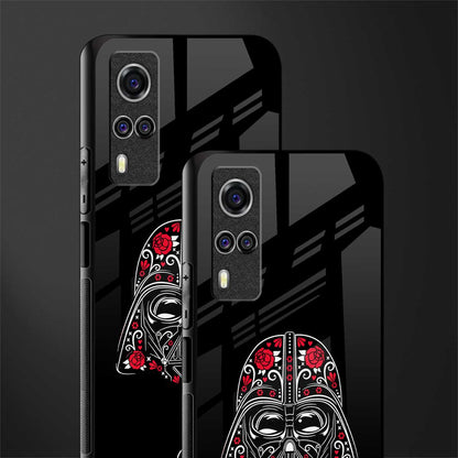 darth vader glass case for vivo y51a image-2