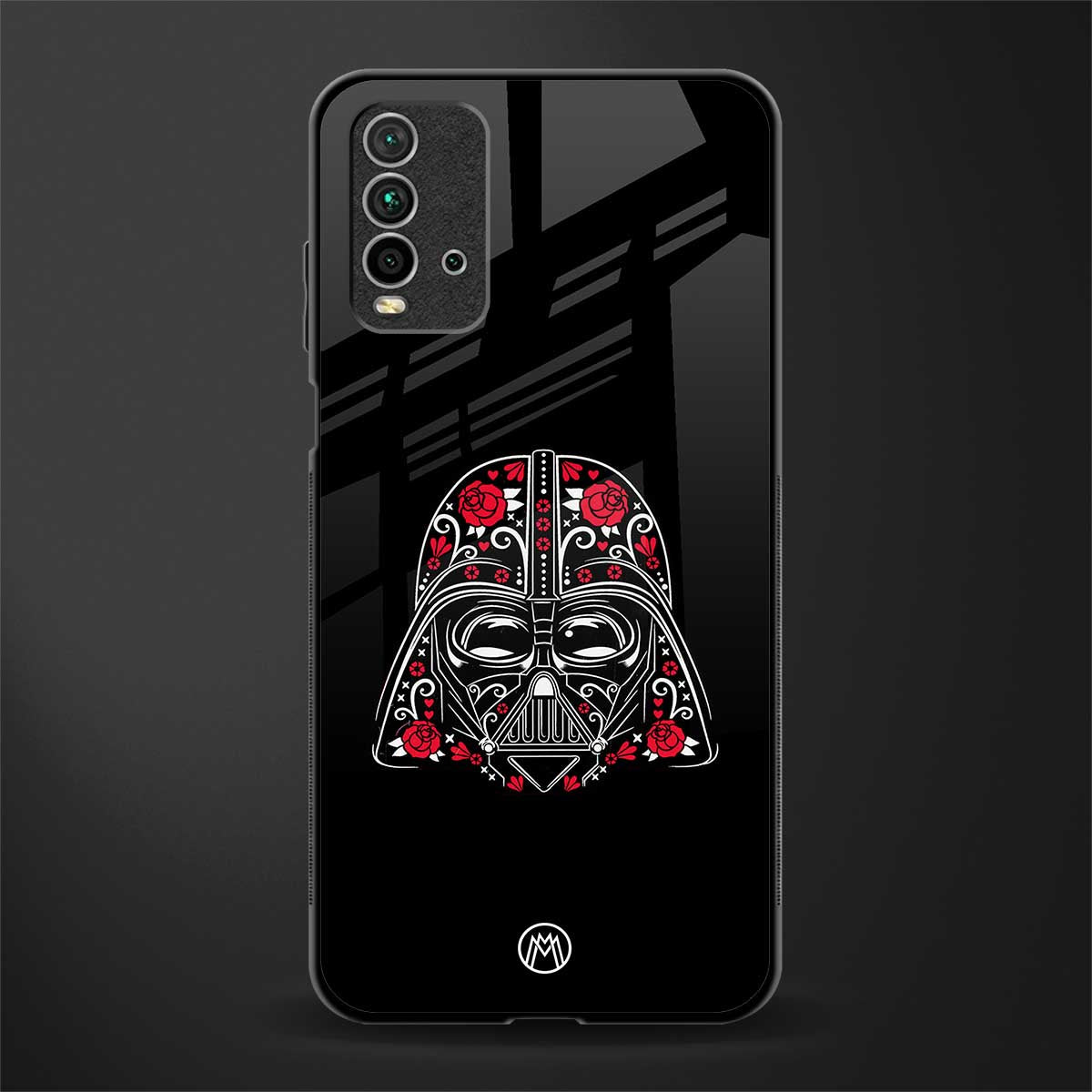 darth vader glass case for redmi 9 power image