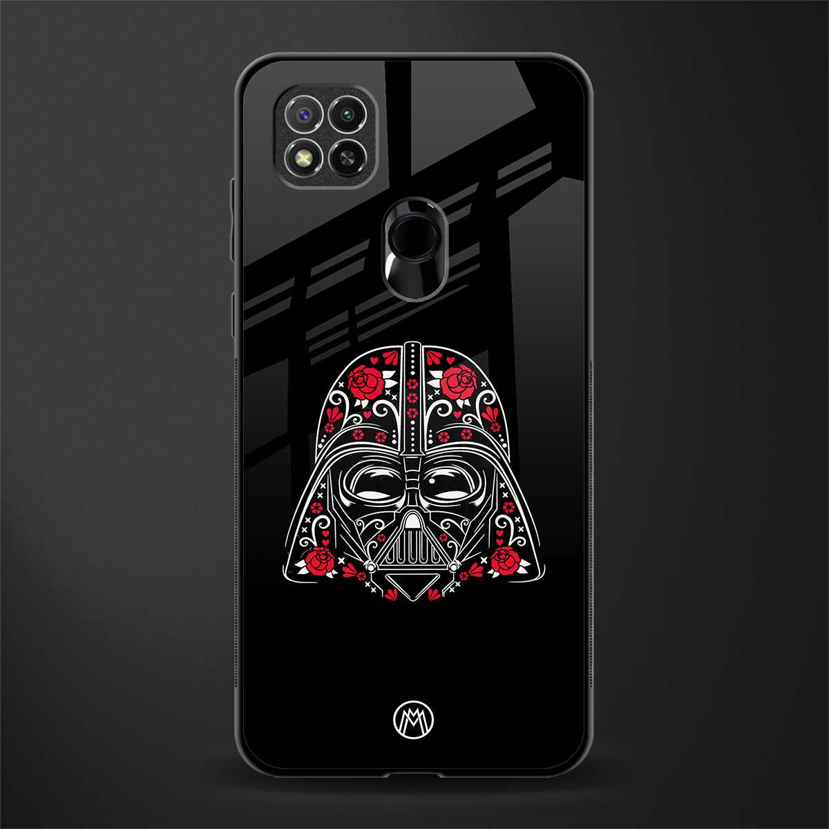 darth vader glass case for redmi 9 image