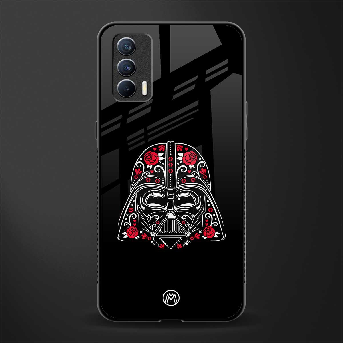 darth vader glass case for realme x7 image