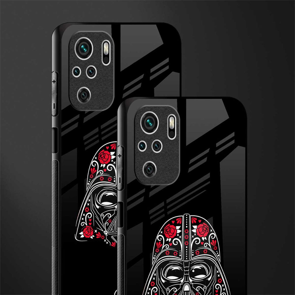 darth vader glass case for redmi note 10s image-2