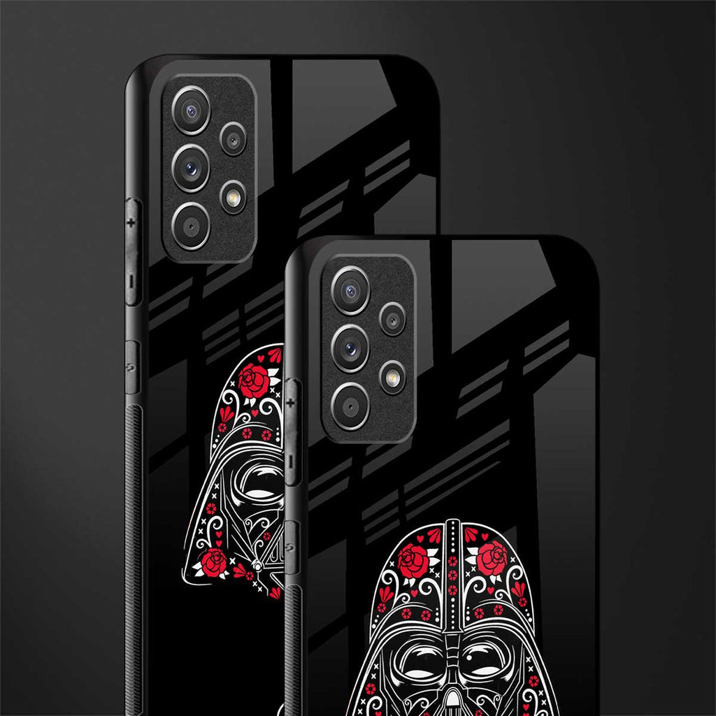 darth vader glass case for samsung galaxy a72 image-2