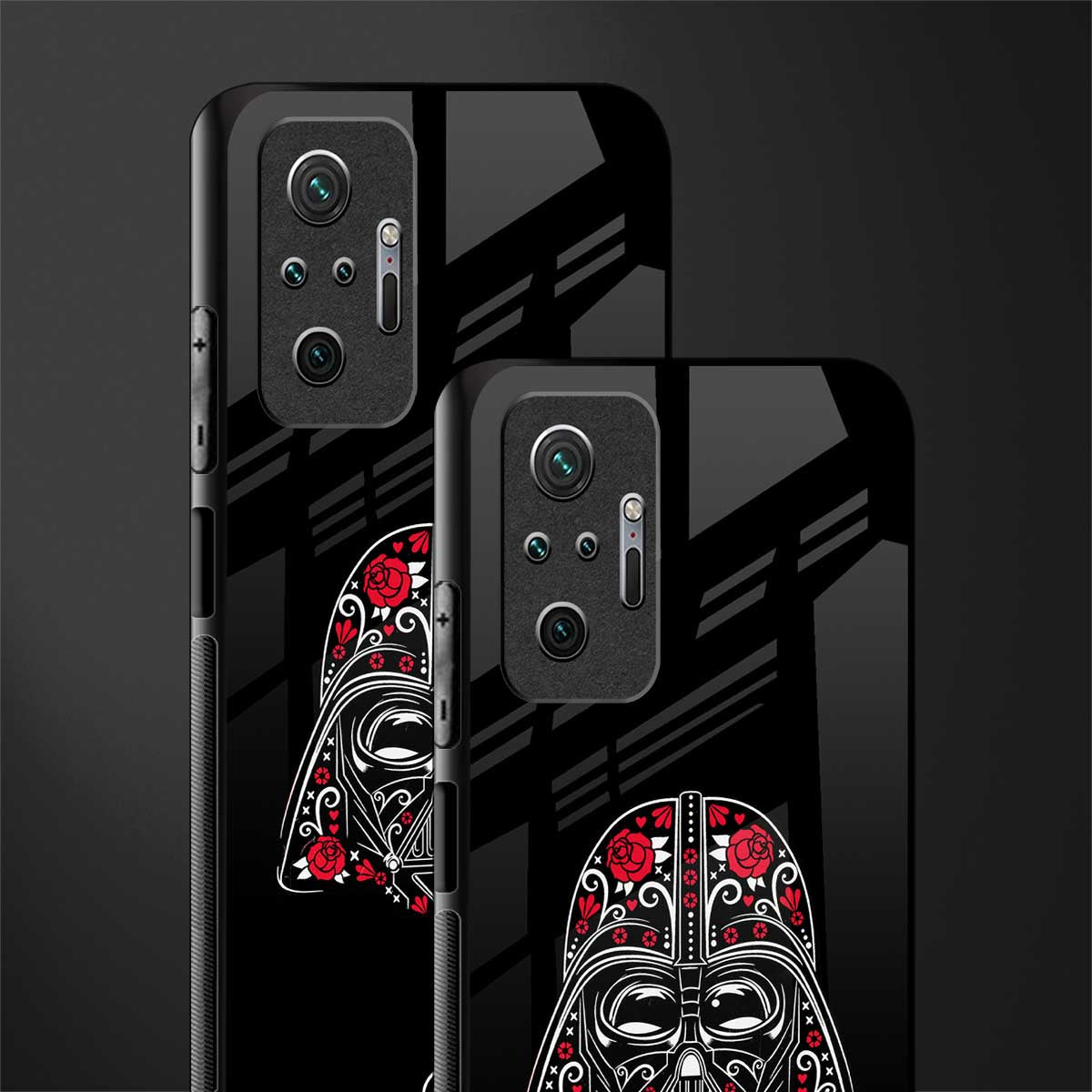 darth vader glass case for redmi note 10 pro image-2