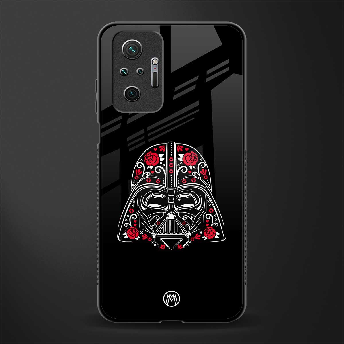 darth vader glass case for redmi note 10 pro image