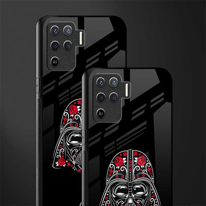 darth vader glass case for oppo f19 pro image-2