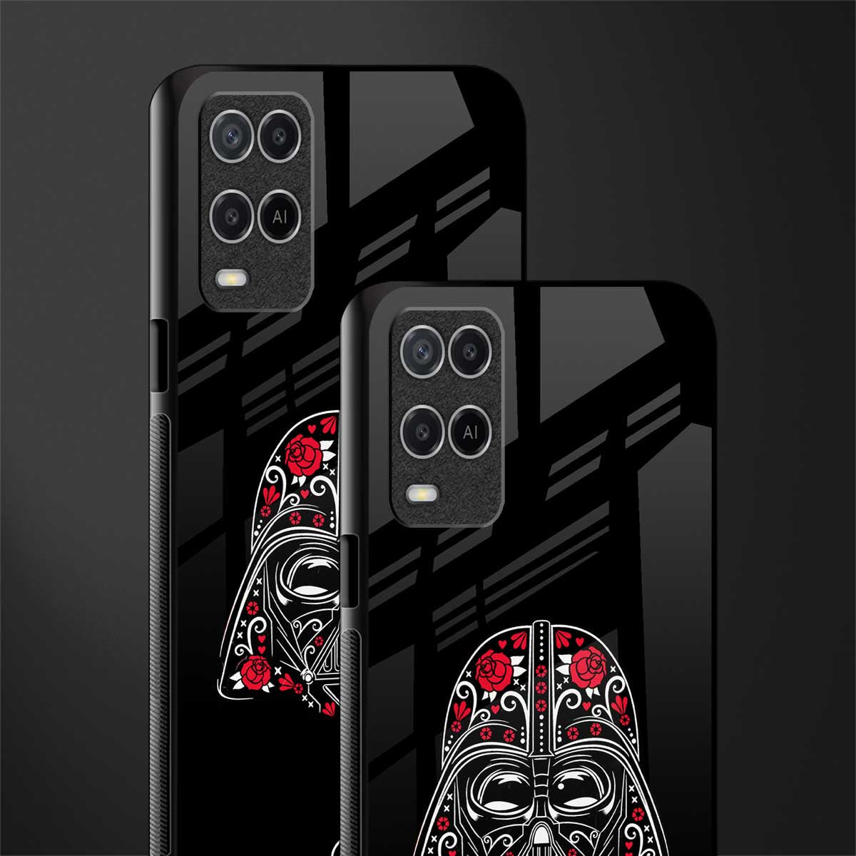 darth vader glass case for oppo a54 image-2