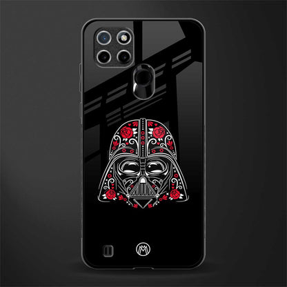 darth vader glass case for realme c21y image