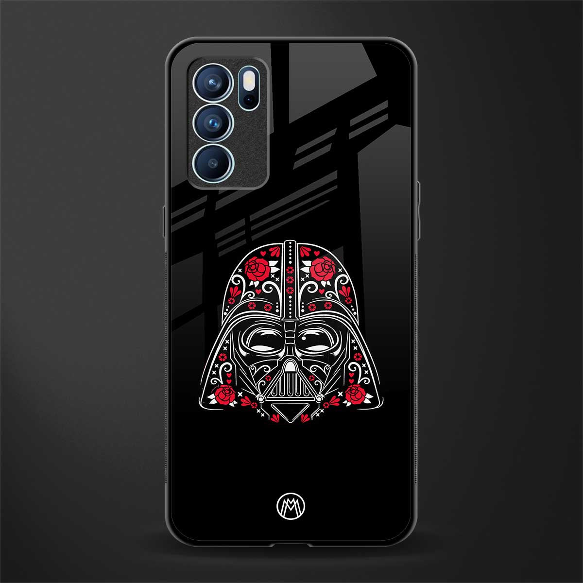 darth vader glass case for oppo reno6 pro 5g image