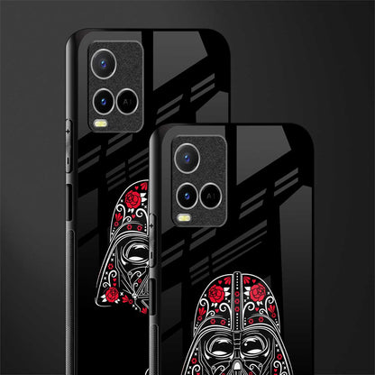 darth vader glass case for vivo y21 image-2