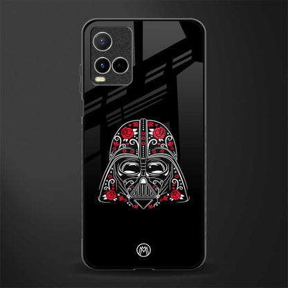 darth vader glass case for vivo y33s vivo y33t image