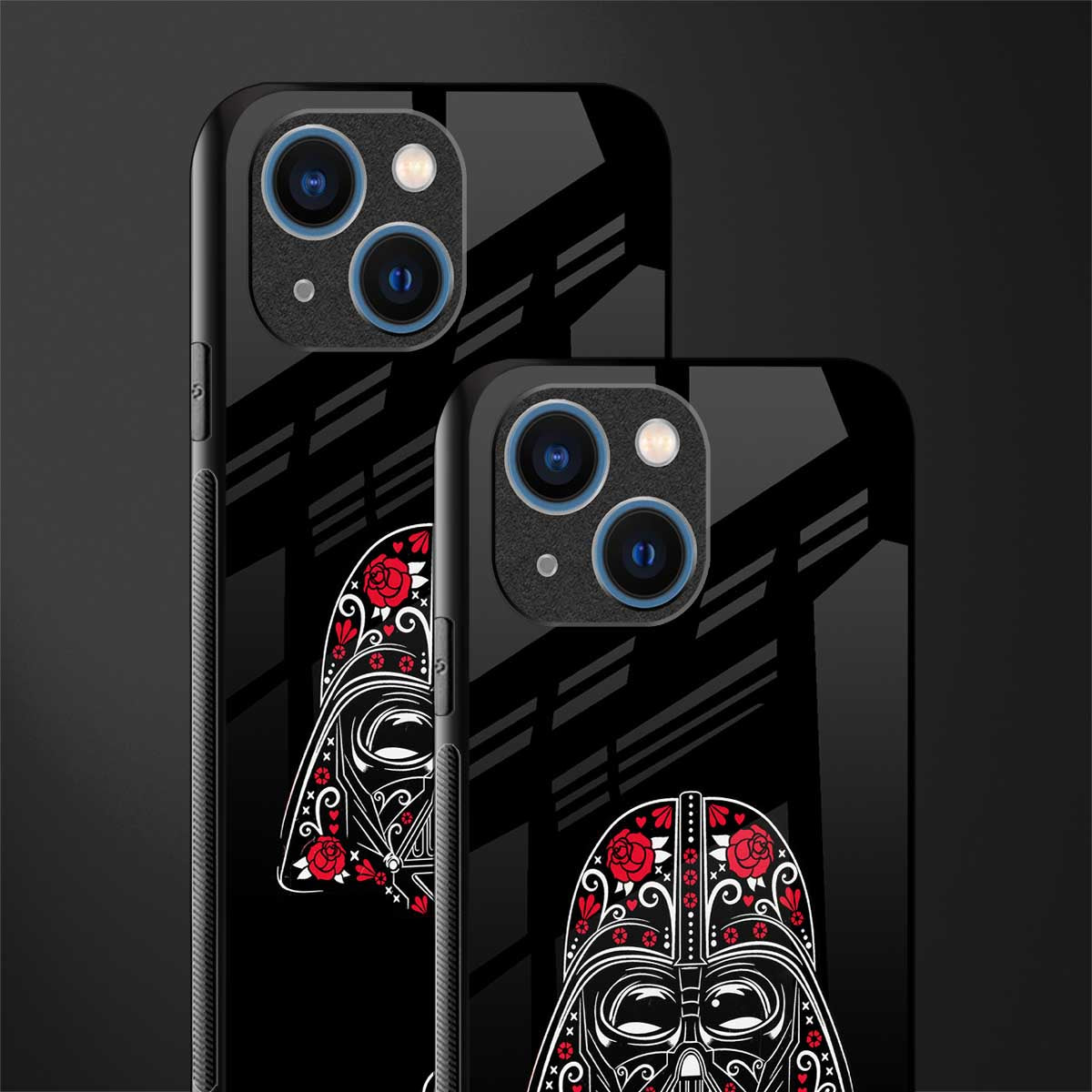 darth vader glass case for iphone 13 mini image-2