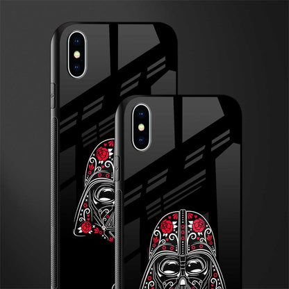 darth vader glass case for iphone xs max image-2