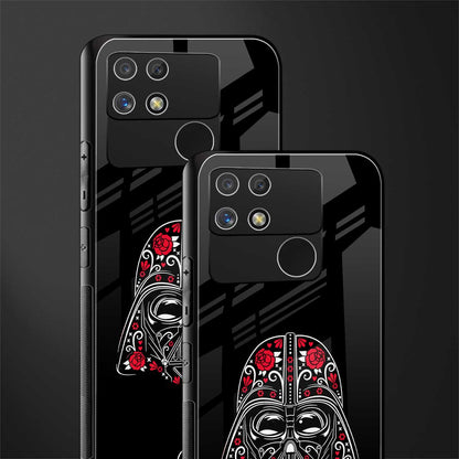 darth vader back phone cover | glass case for realme narzo 50a