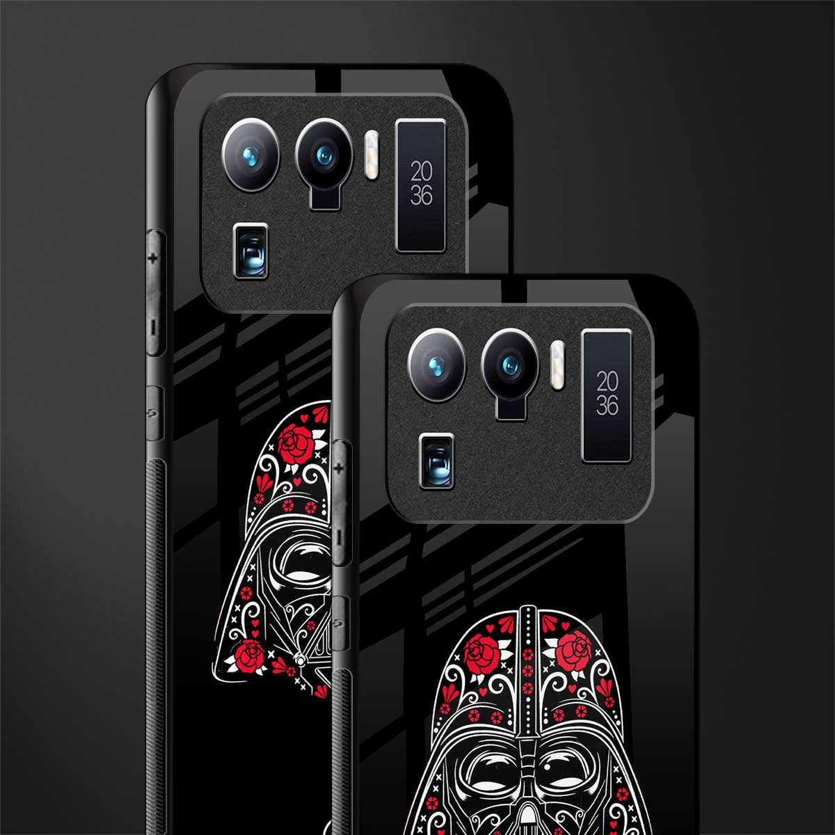 darth vader glass case for mi 11 ultra 5g image-2