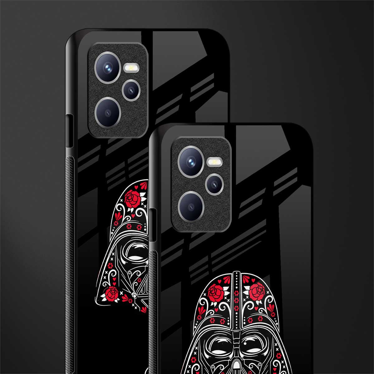 darth vader glass case for realme c35 image-2