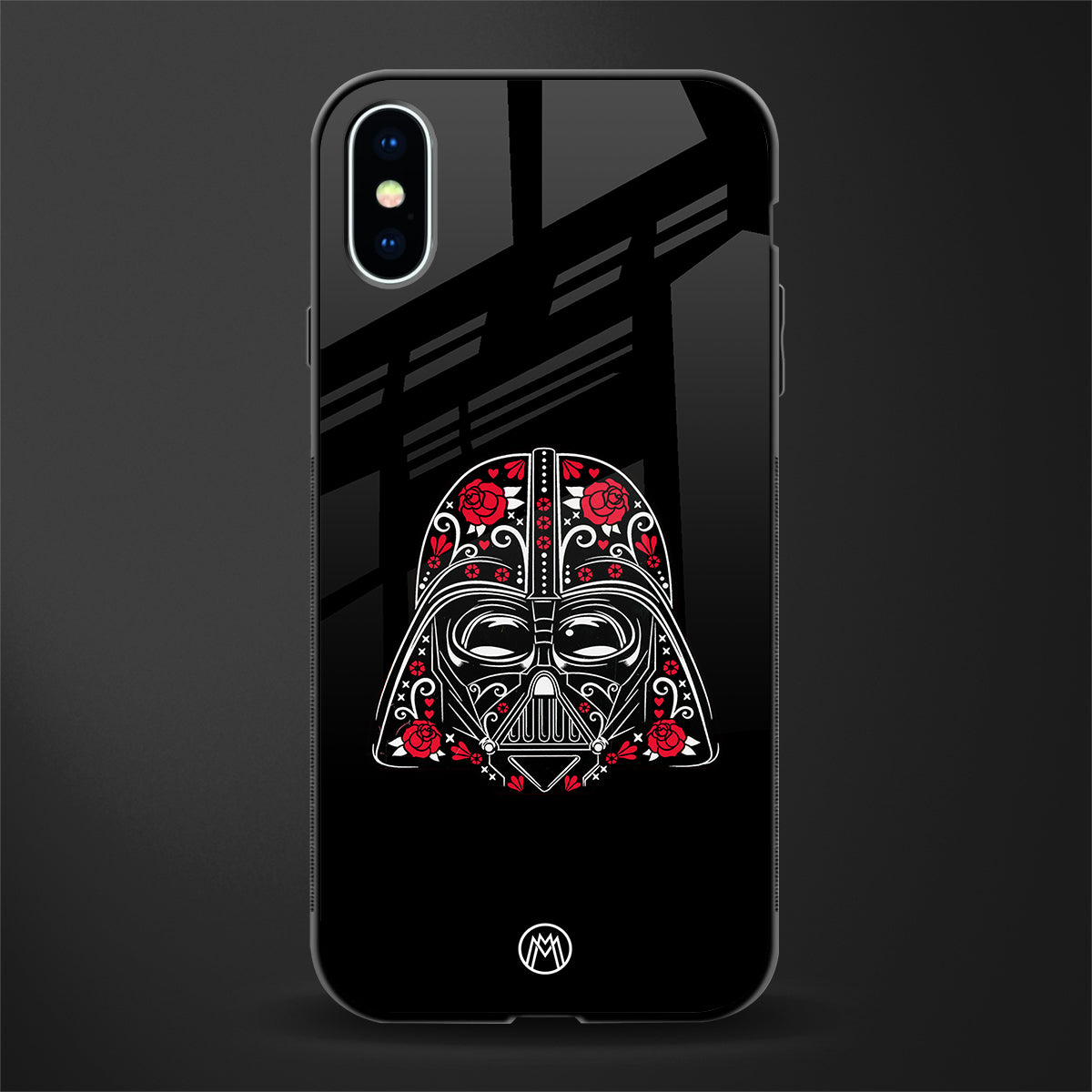 darth vader glass case for iphone xs image