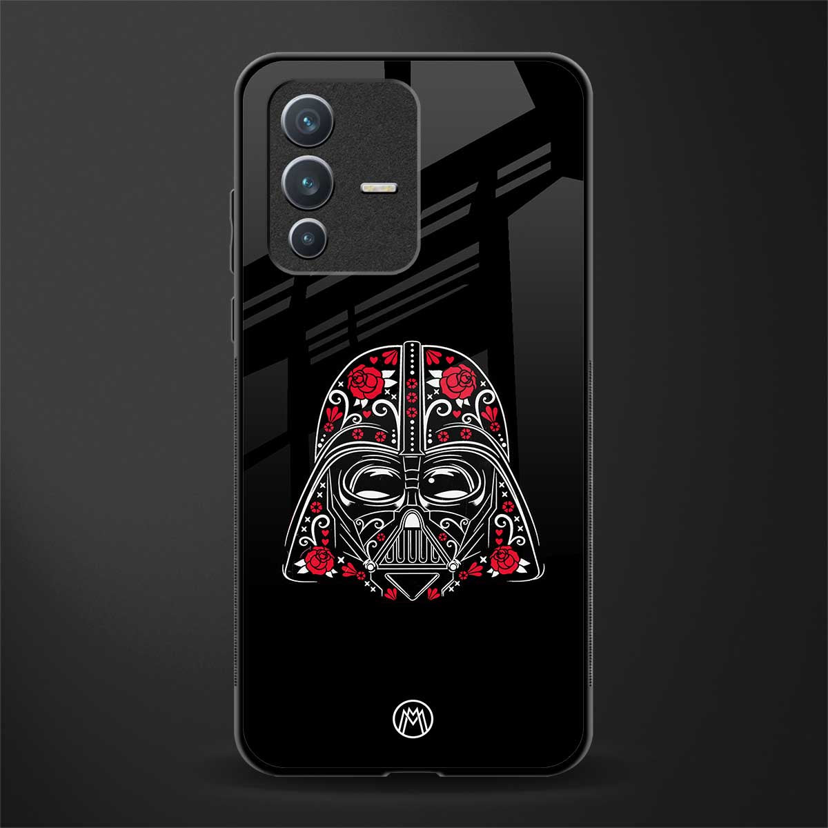 darth vader glass case for vivo v23 5g image
