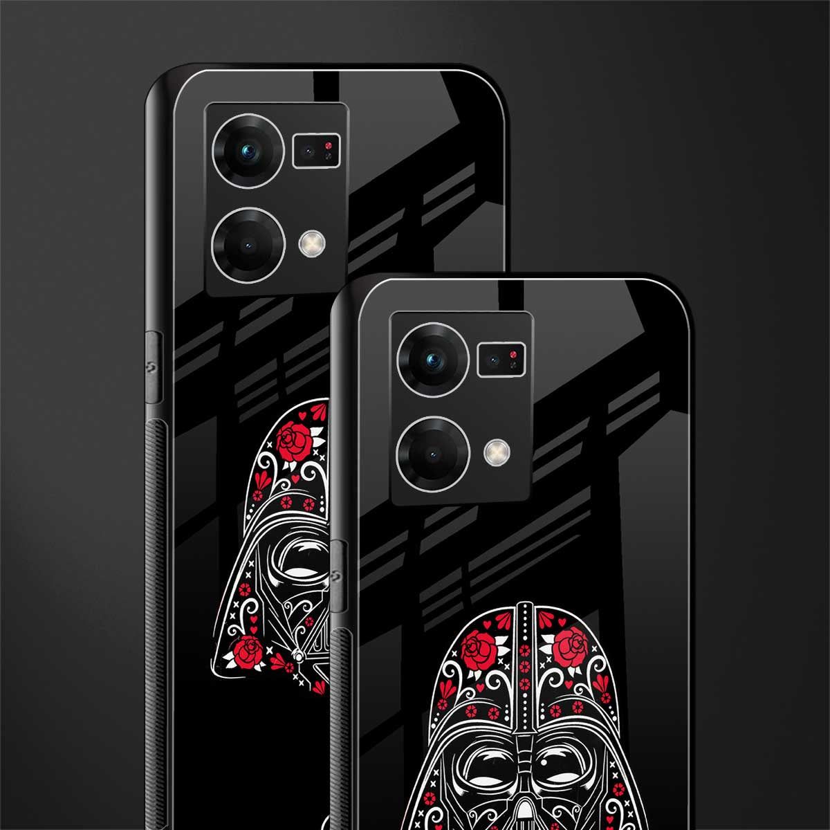darth vader back phone cover | glass case for oppo f21 pro 4g
