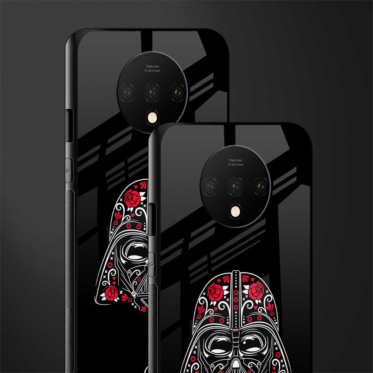darth vader glass case for oneplus 7t image-2