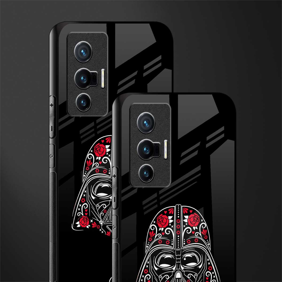 darth vader glass case for vivo x70 image-2