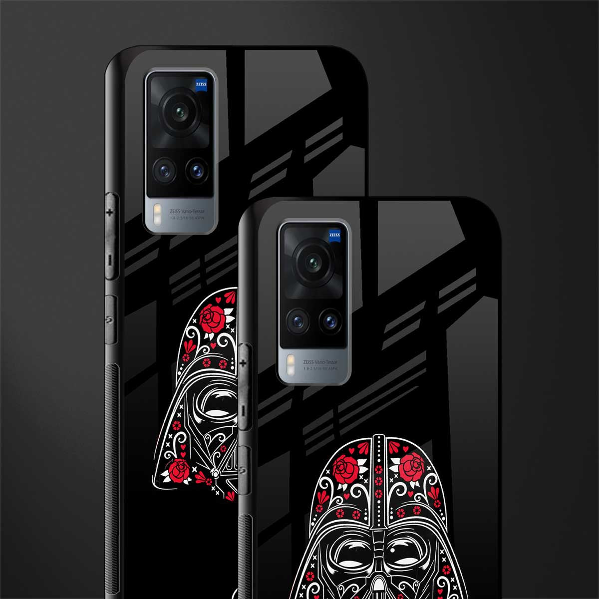 darth vader glass case for vivo x60 image-2