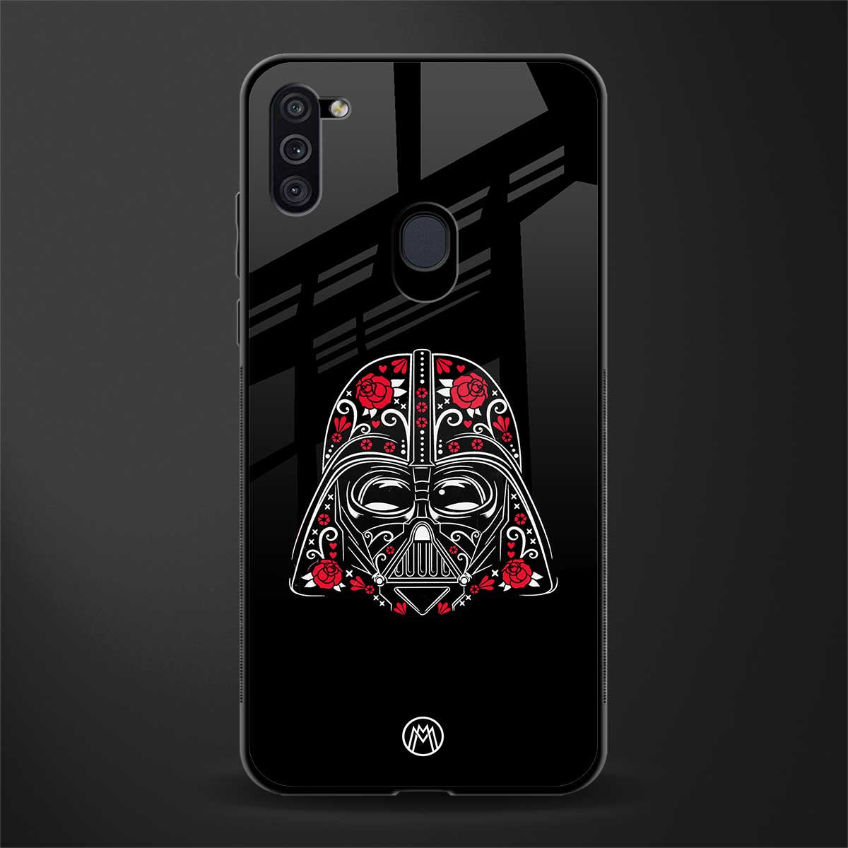 darth vader glass case for samsung galaxy m11 image