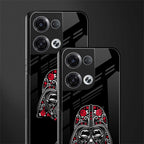 darth vader back phone cover | glass case for oppo reno 8