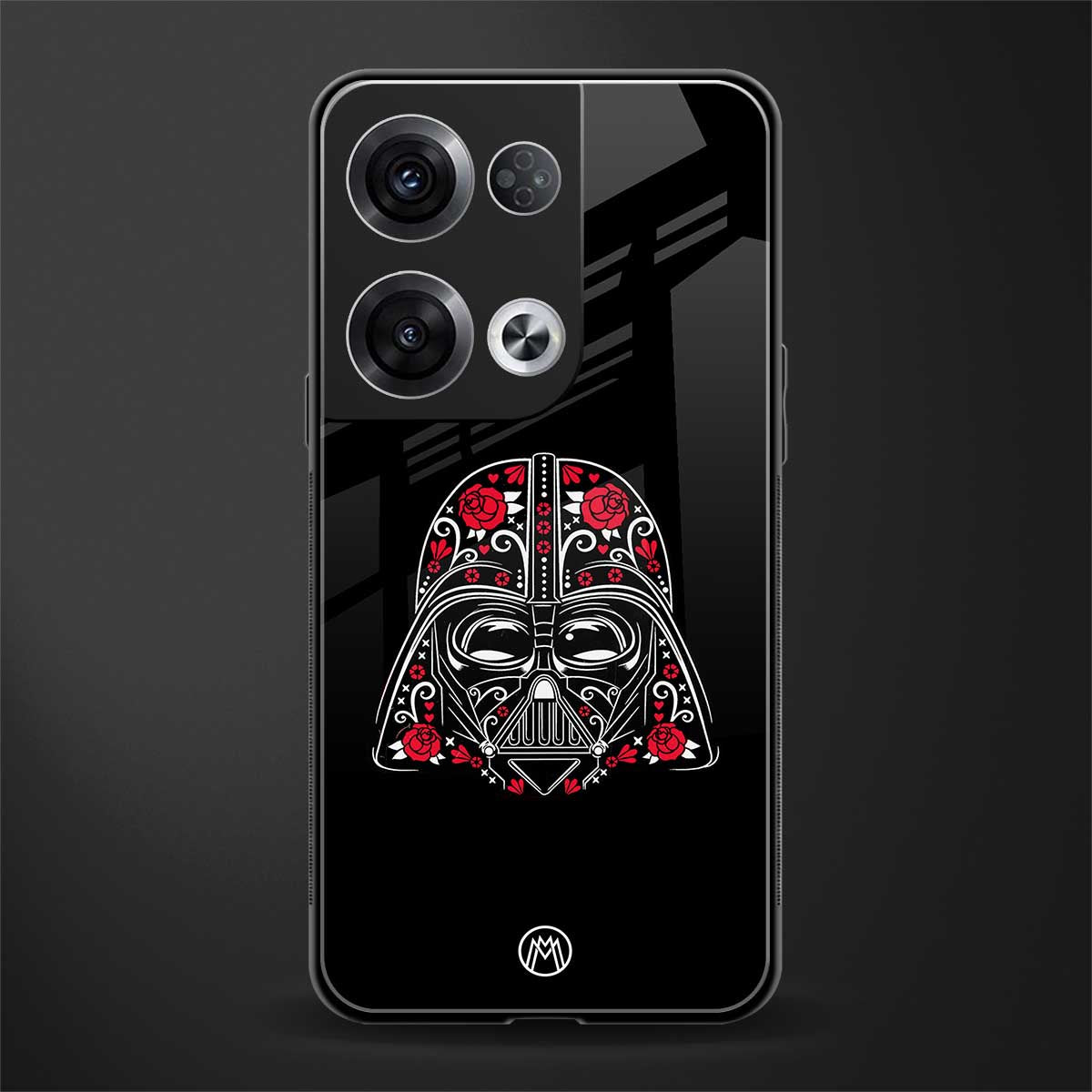 darth vader back phone cover | glass case for oppo reno 8 pro