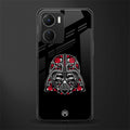 darth vader back phone cover | glass case for vivo y16